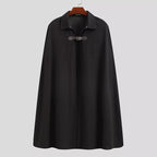 Lucien | Wool Cape Coat