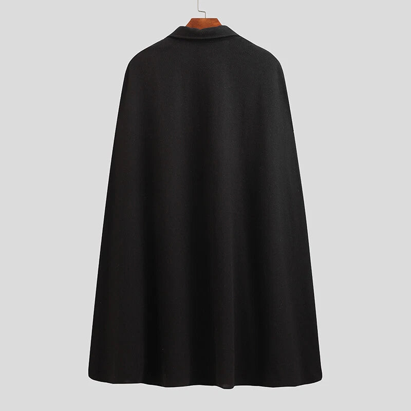 Lucien | Wool Cape Coat