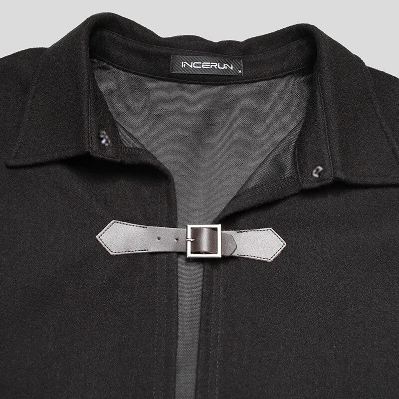 Lucien | Wool Cape Coat